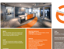 Tablet Screenshot of grantdesigngroup.com